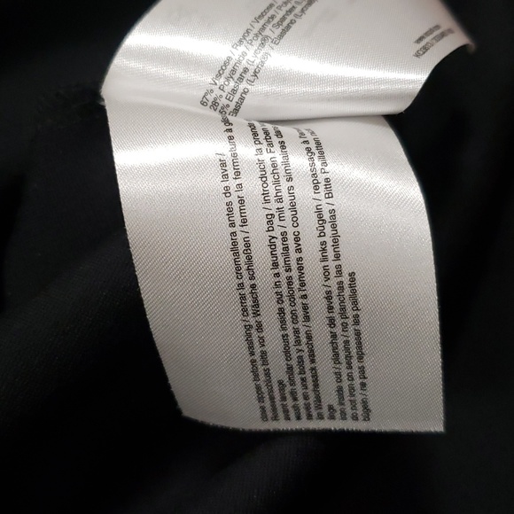 (S) ESPRIT Collection Sequin Sleeves Fitted Date Night Evening Midi Occassion - Picture 8 of 9